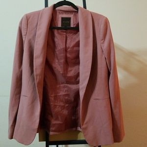 Blush blazer